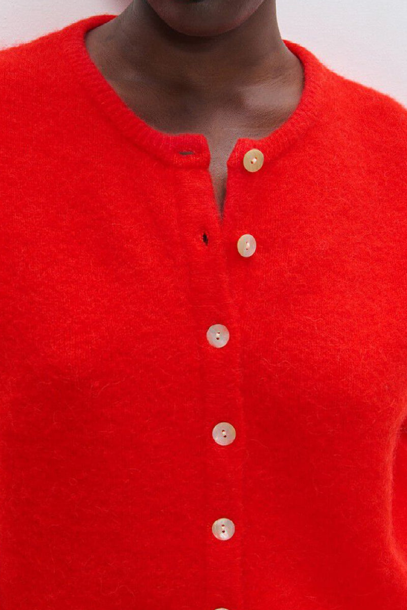 American Vintage Vitow cardigan - strawberry