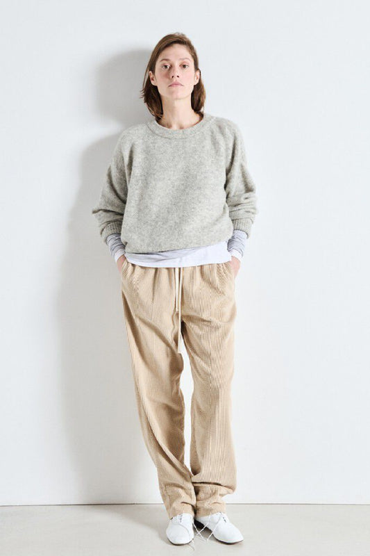 American Vintage Vitow knit - melange light grey