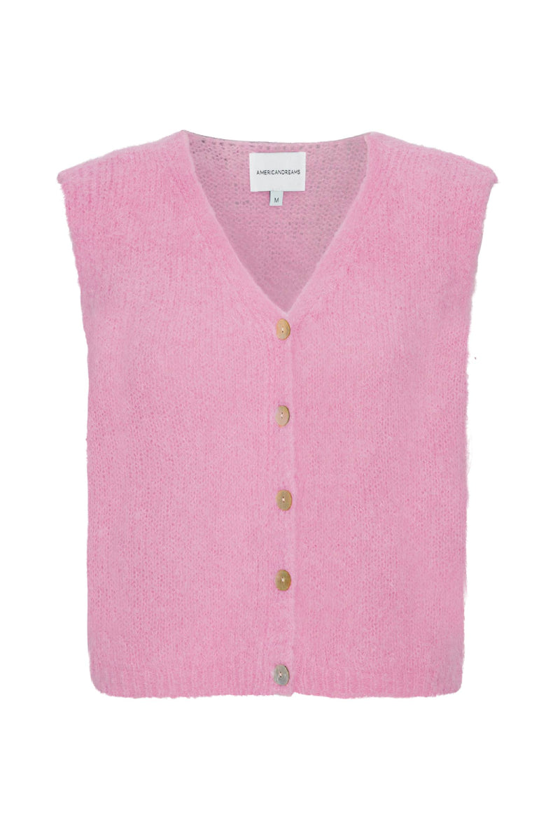 Americandreams Telma vest - soft berry