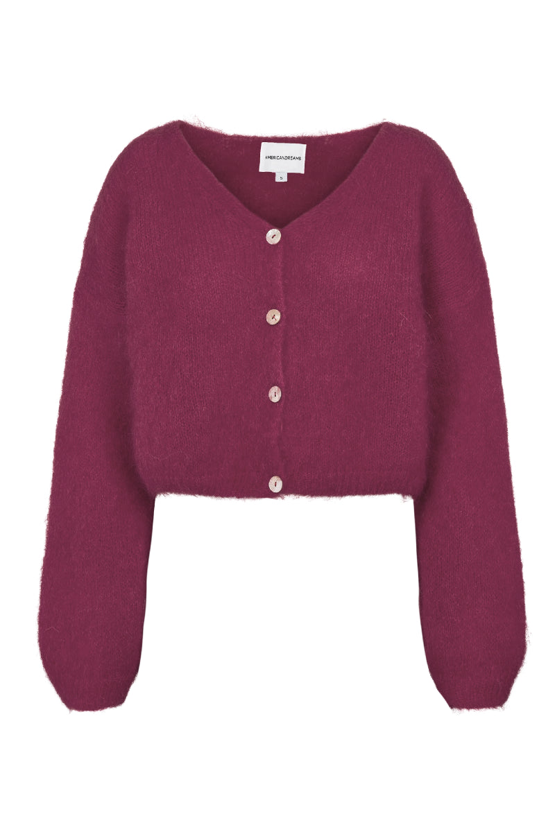 Americandreams Cornelia Cropped - bordeaux