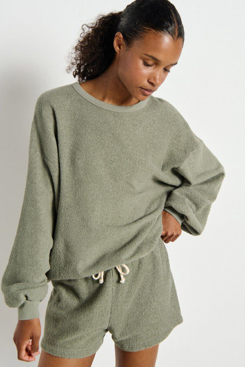 American Vintage Bobypark sweat - clay