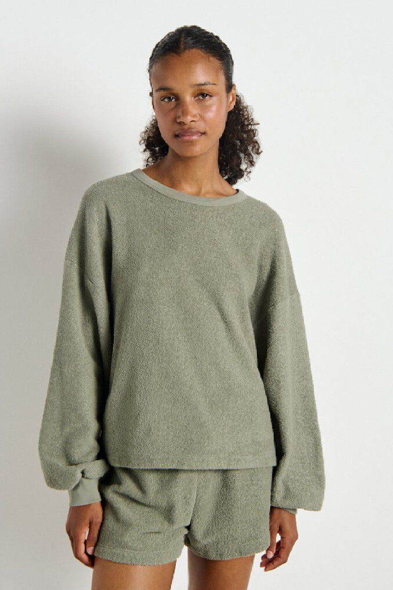 American Vintage Bobypark sweat - clay