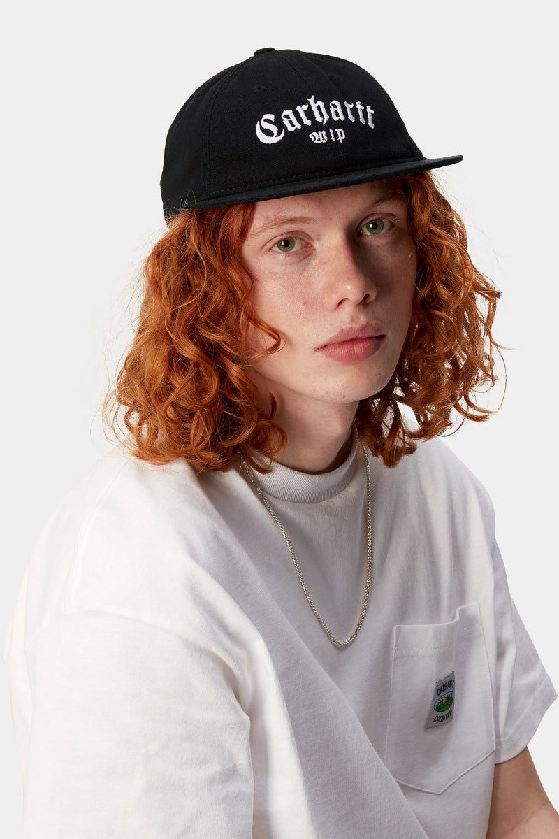 Carhartt WIP Onyx cap - black/white