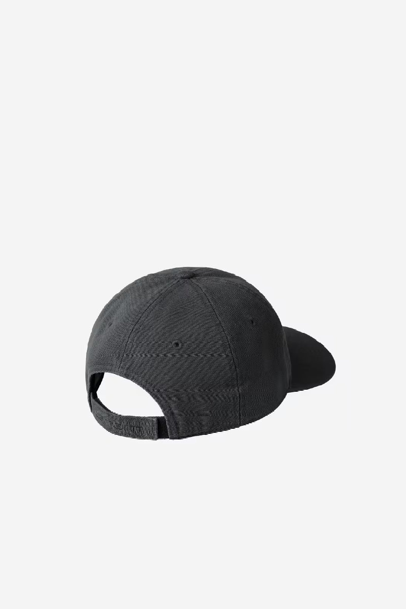 Carhartt WIP Canvas Cap Dearborn - stone washed black