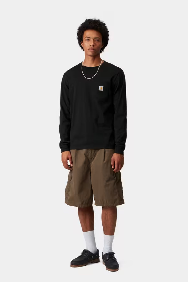 Carhartt WIP L/S Pocket T-Shirt - black