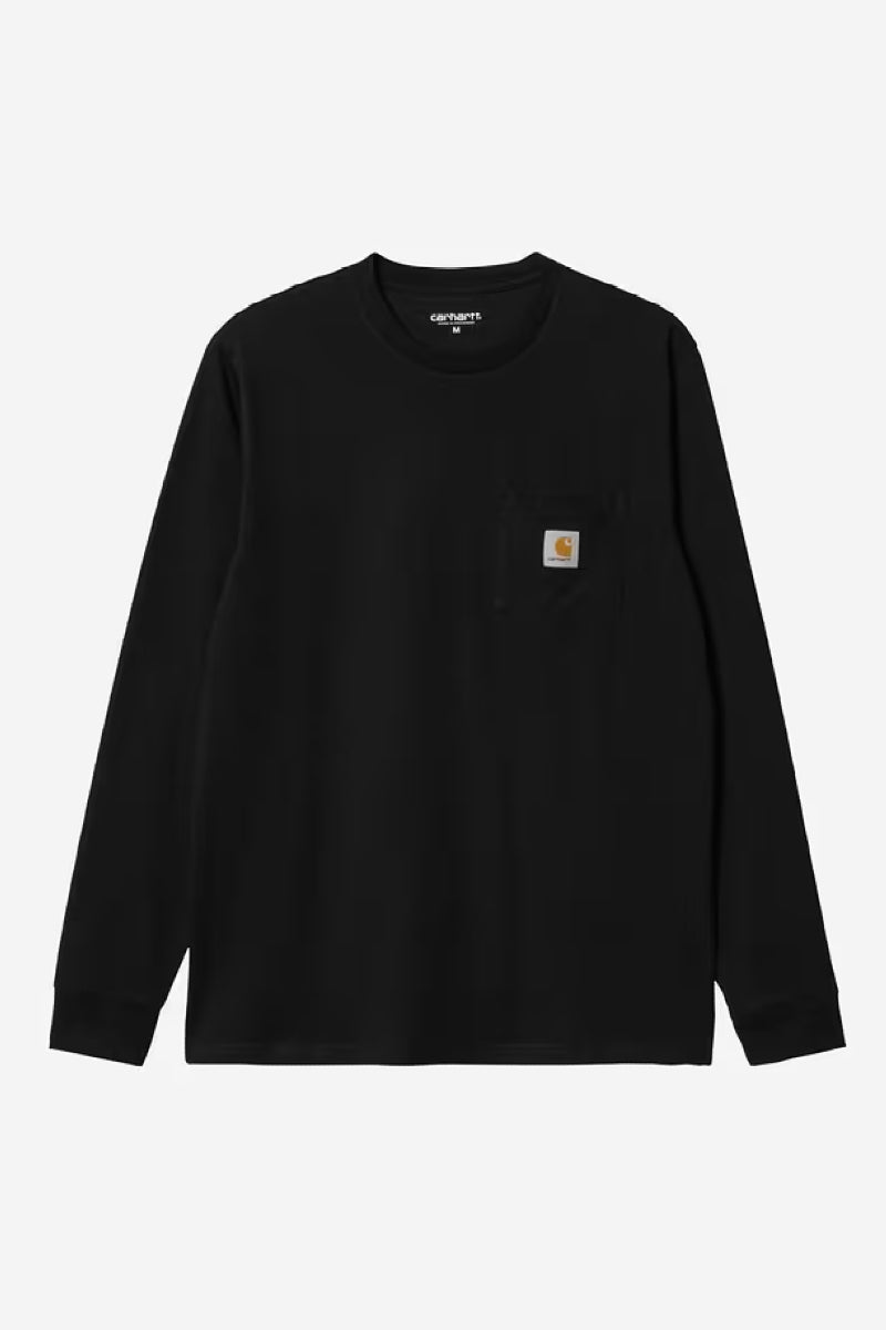 Carhartt WIP L/S Pocket T-Shirt - black