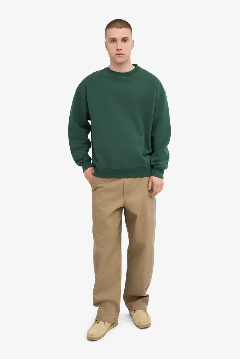 Colorful Standard Classic Organic Oversized Crew - emerald green