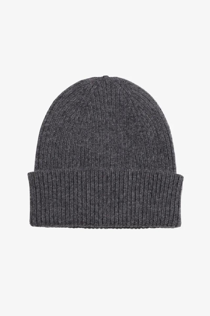 Colorful Standard Merino wool beanie - lava grey