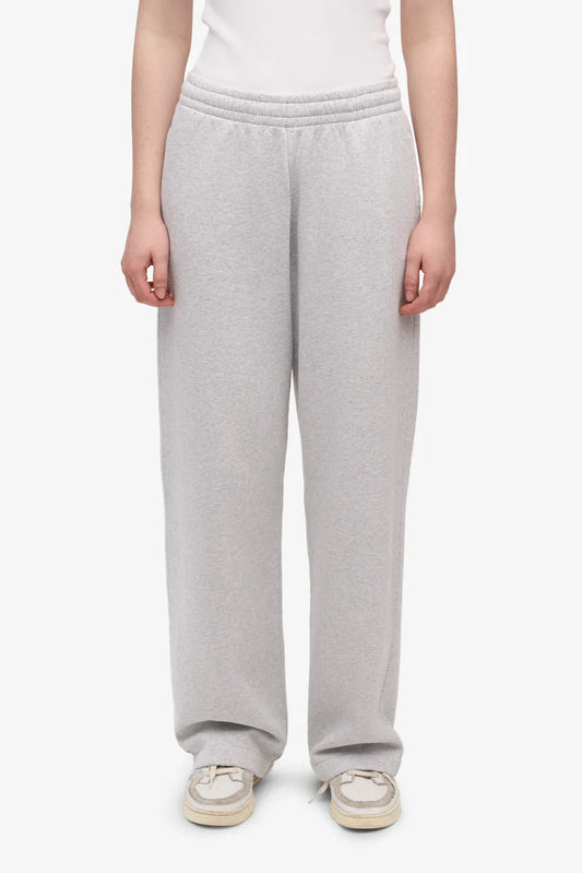 Colorful Standard Organic Straight Leg Sweatpants - snow melange