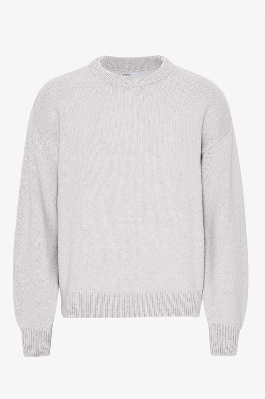 Colorful Standard Oversized Merino Wool Crew - Snow Melange