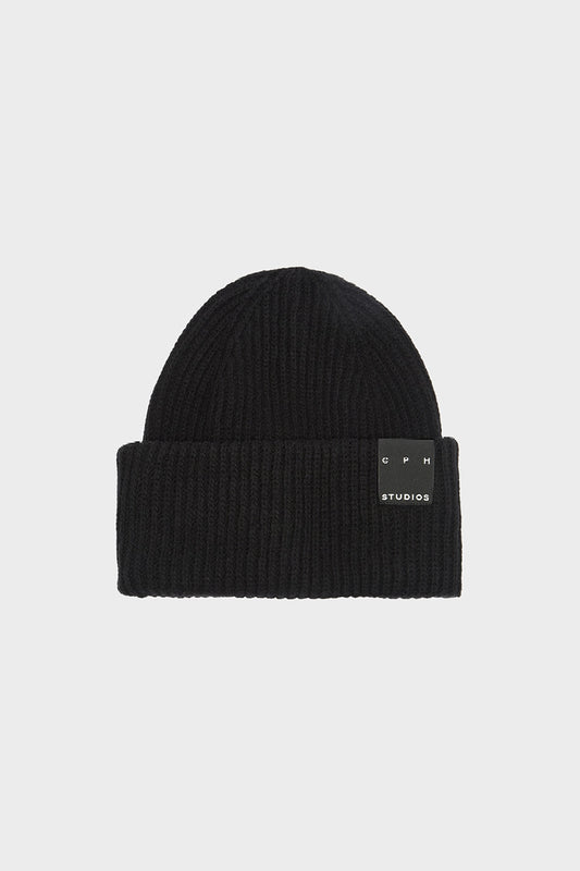 Copenhagen Studios CPH Beanie 3 wool mix - black