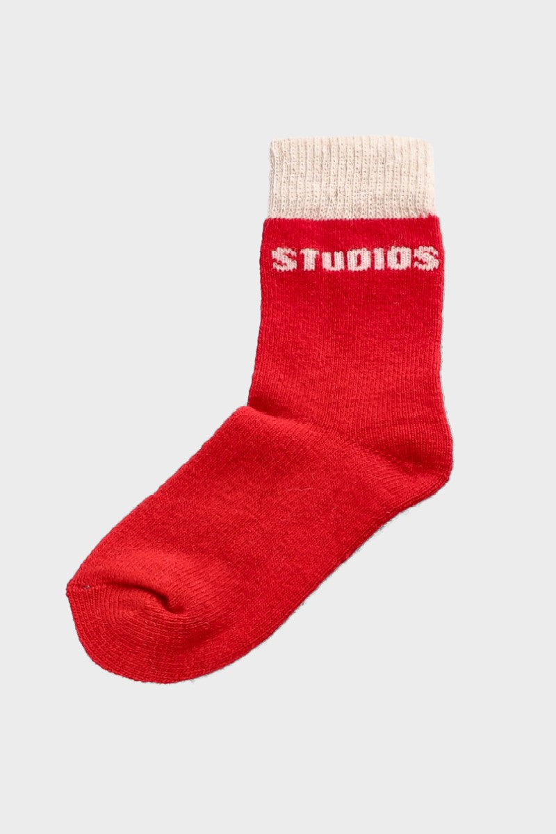 Copenhagen Studios Wool Socks - red