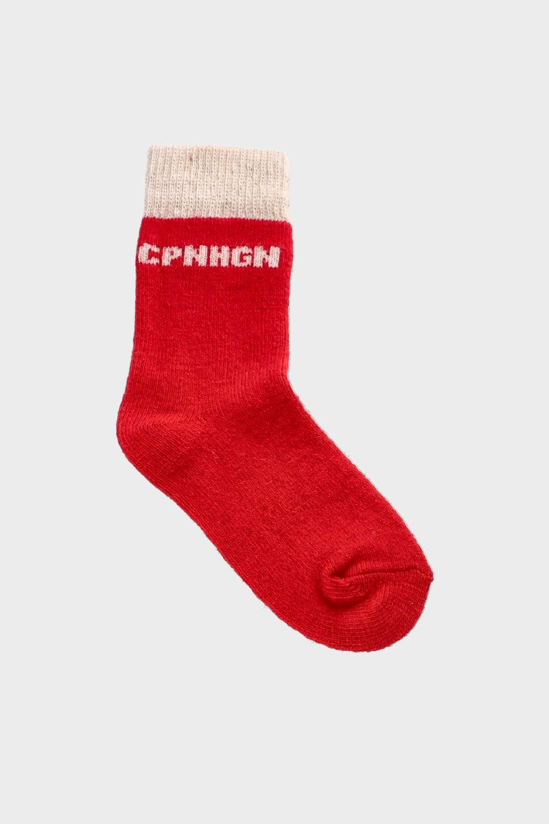 Copenhagen Studios Wool Socks - red