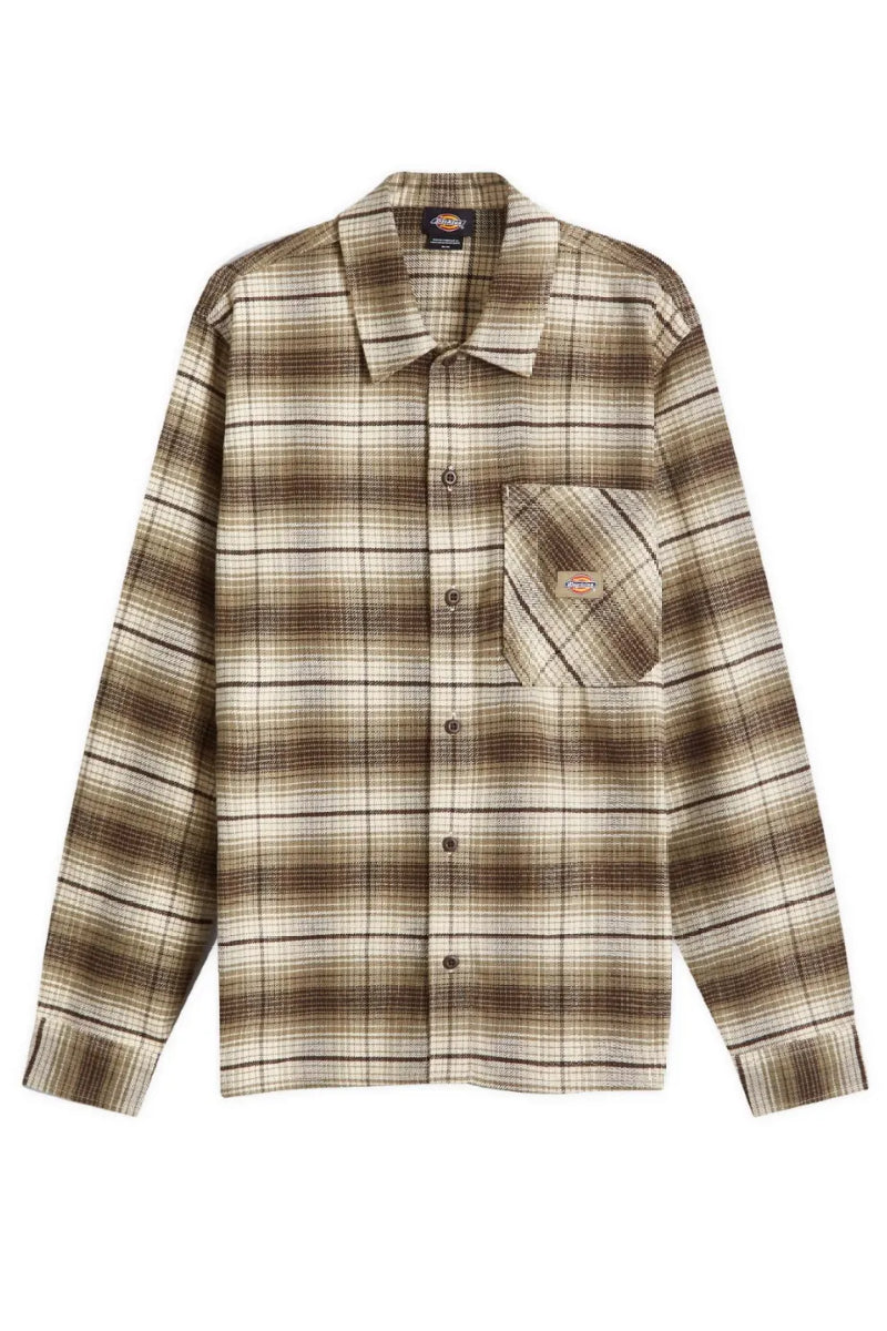 Dickies Forest Check Shirt - imperial green