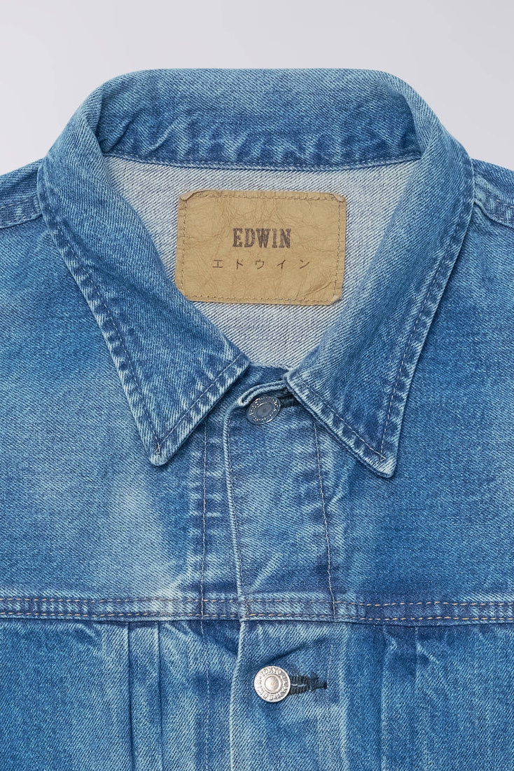 Edwin Denim Jacket - blue light used