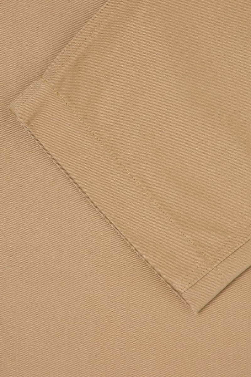 Edwin Wide Trousers - stone beige