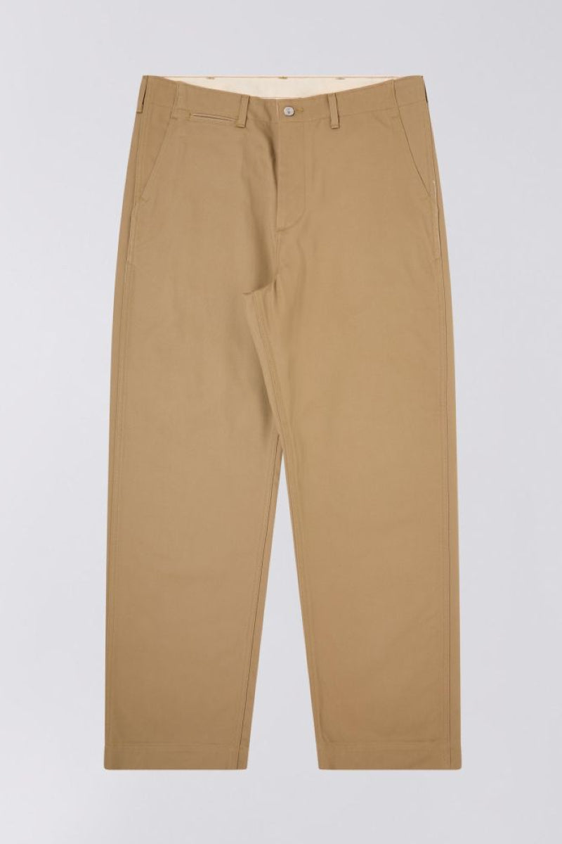 Edwin Wide Trousers - stone beige