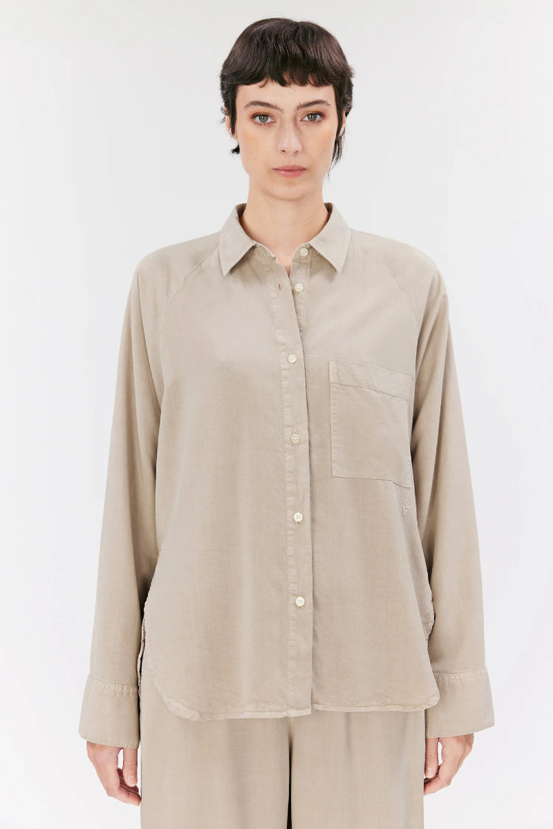 Elvine Annlis blouse - sand grey