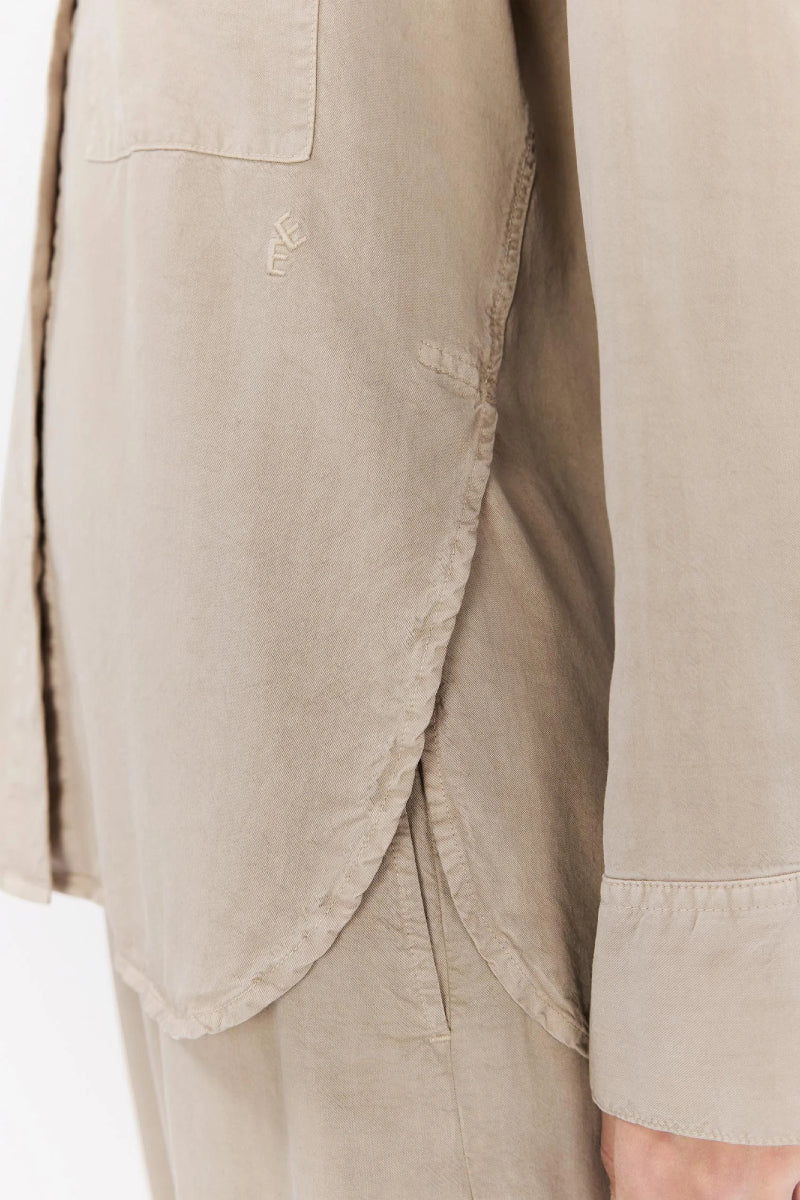 Elvine Annlis blouse - sand grey