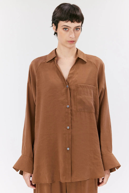 Elvine Milena blouse - cinnamon