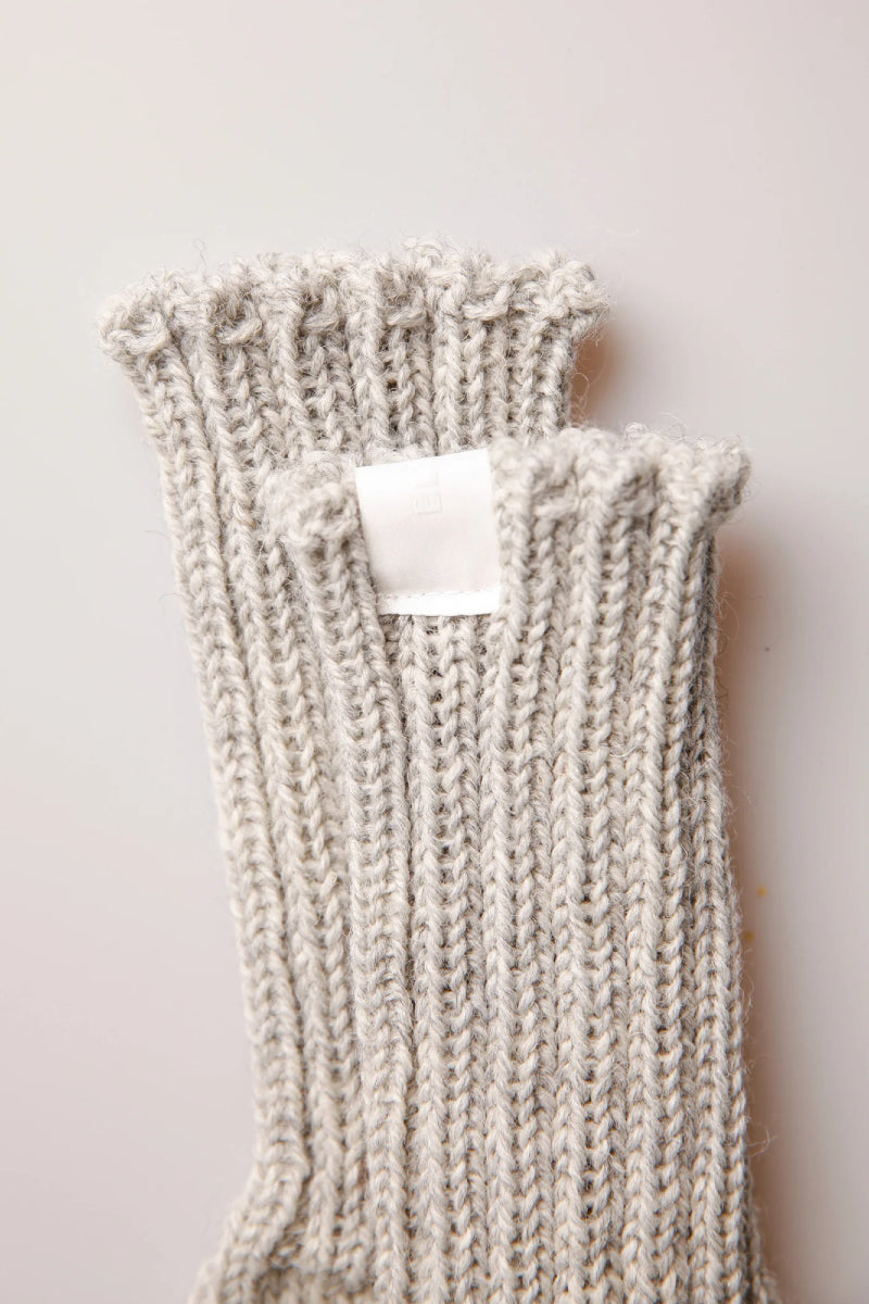 Elvine Raggsocka Wool blend - light grey melange