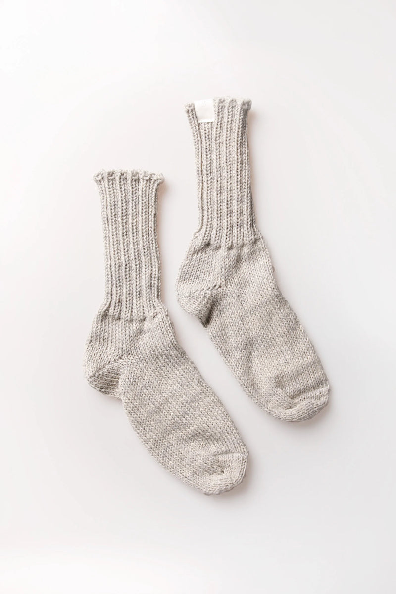 Elvine Raggsocka Wool blend - light grey melange