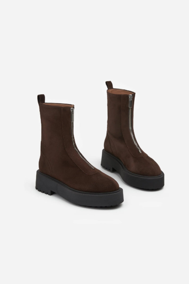 Flattered Alma - Brown Suede