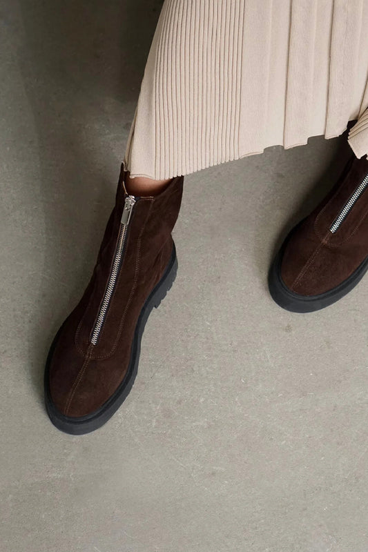 Flattered Alma - Brown Suede