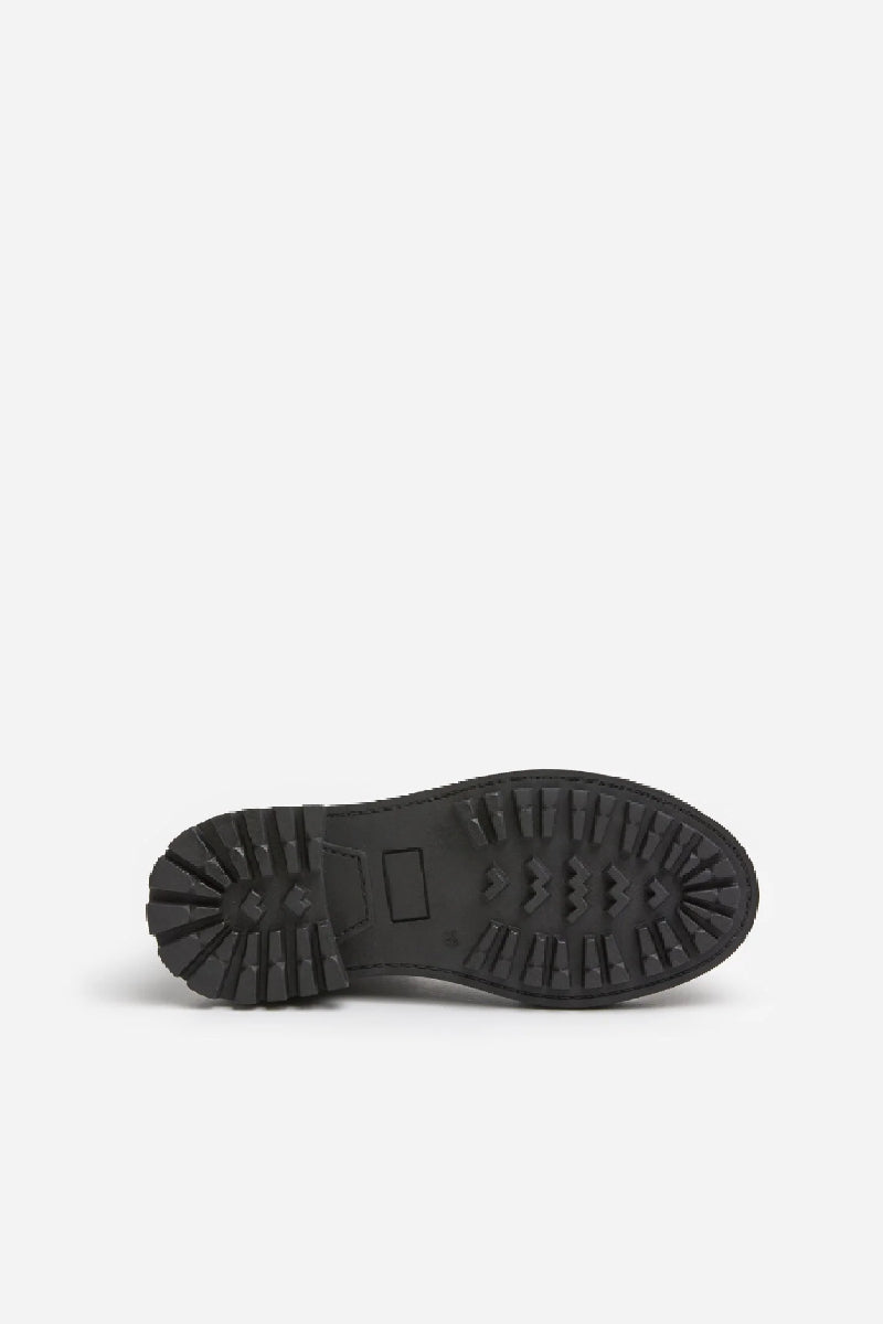 Flattered Alma - Black Leather