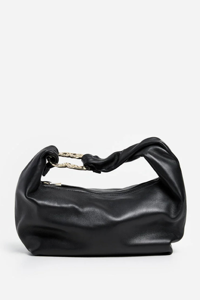 Flattered Amanda shoulder bag leather - black