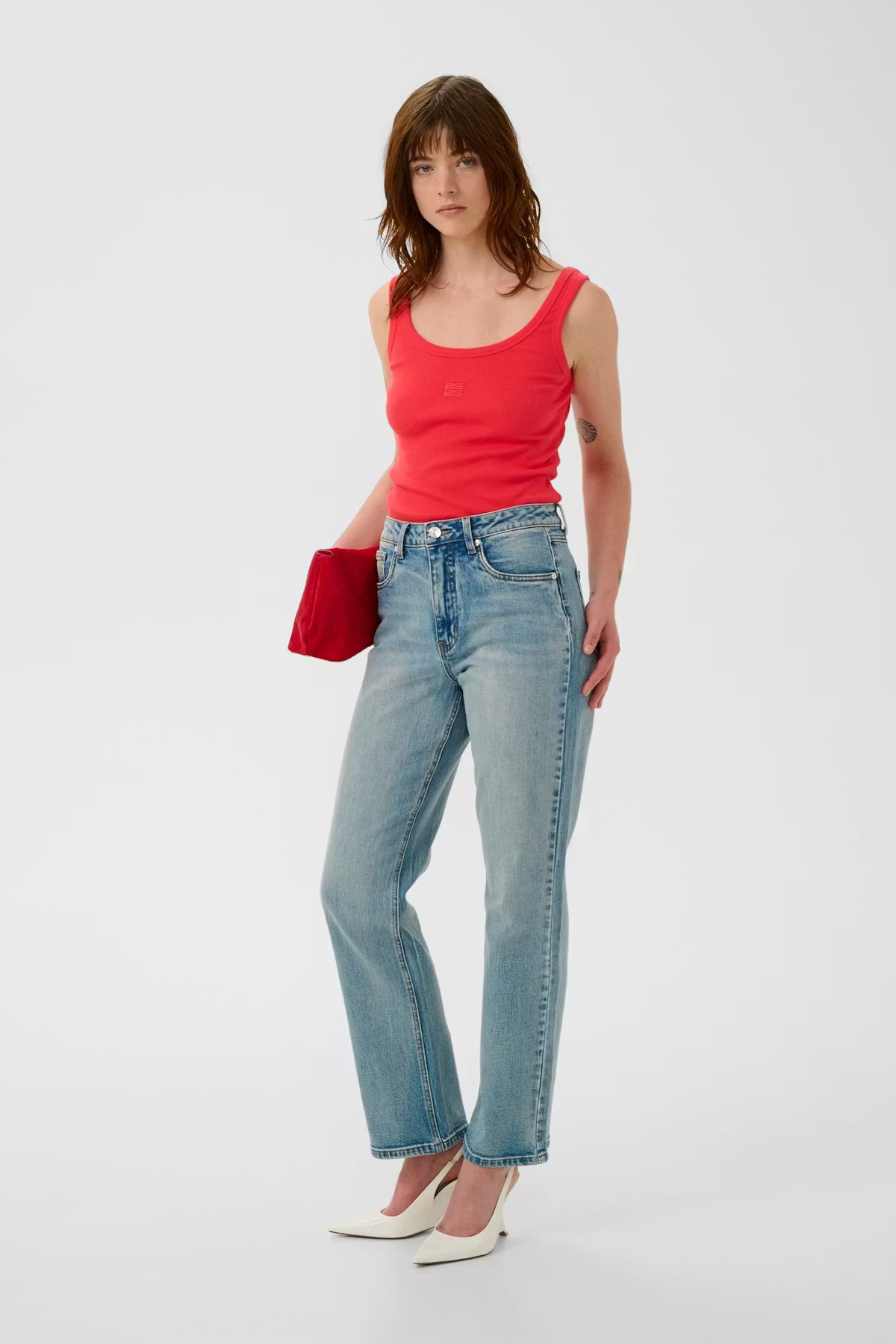 Gestuz GZdrew logo top 2.0 - tomato