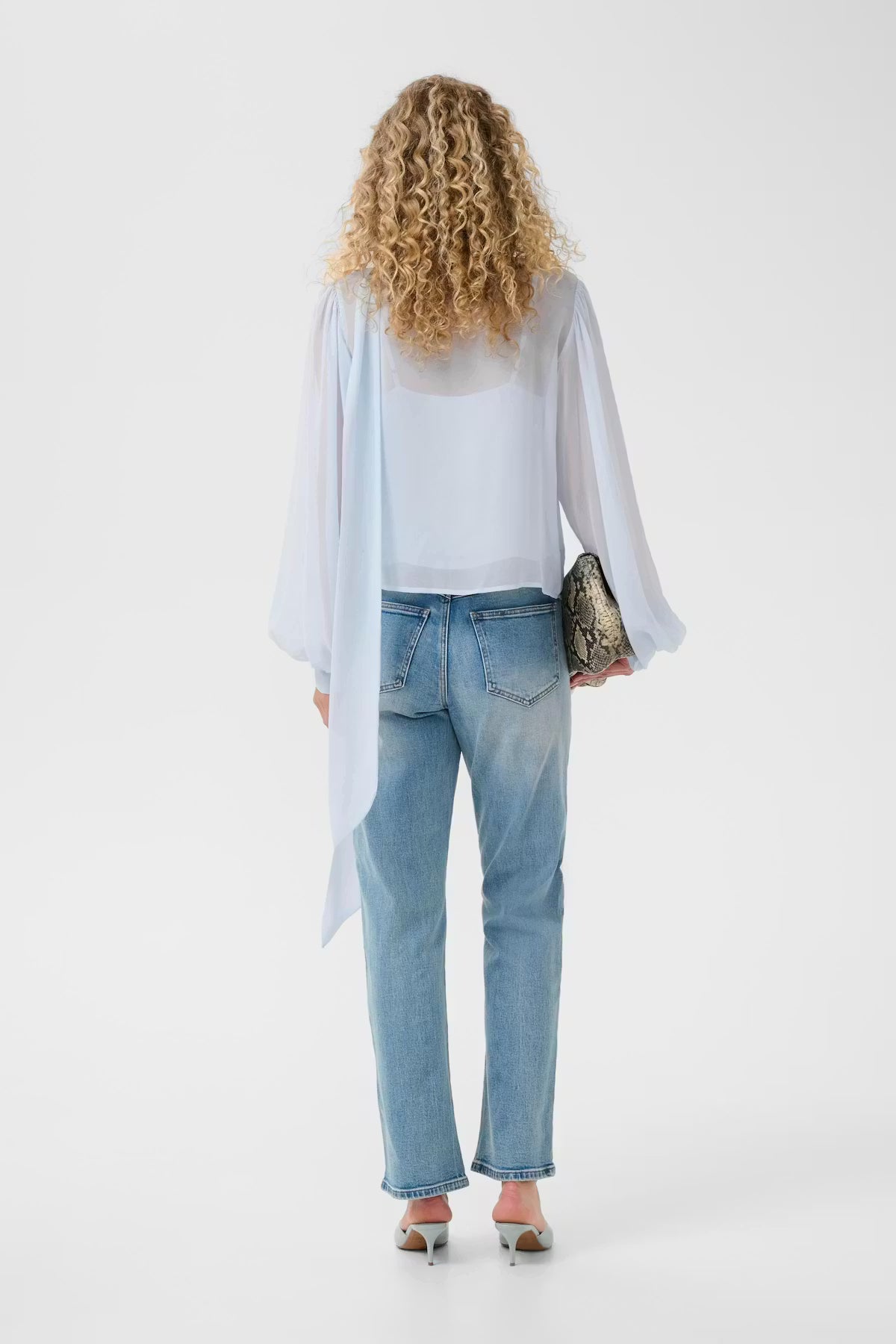 Gestuz GZzurina blouse - blue finch