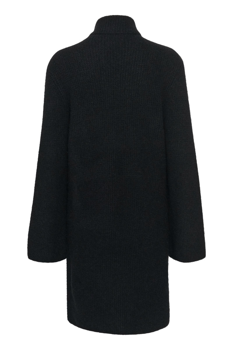 Gestuz AlphaGZ rollneck dress - black