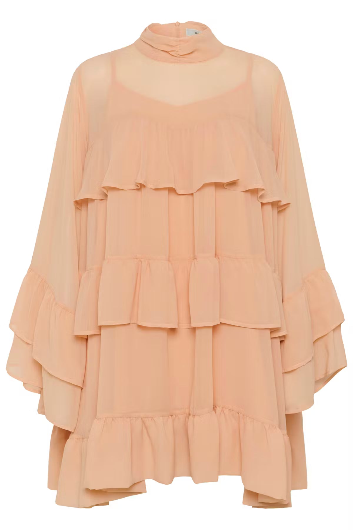 Gestuz GZchiffany short dress - maple sugar