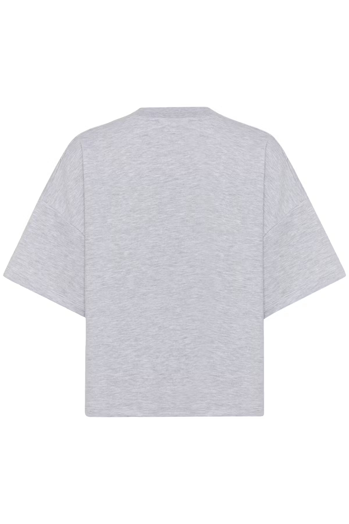 Gestuz GZgilsa seat tee - ultra light grey melange