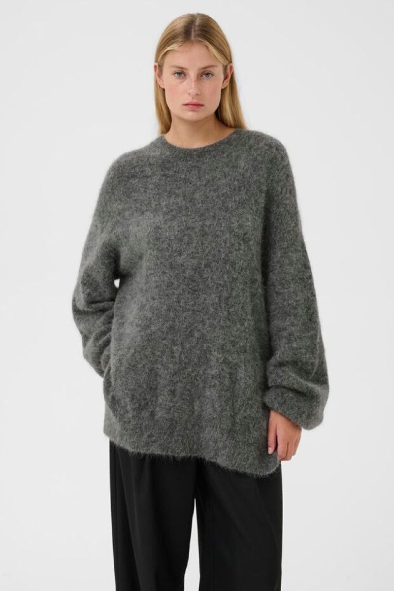 Gestuz GZsasi pullover - dark grey