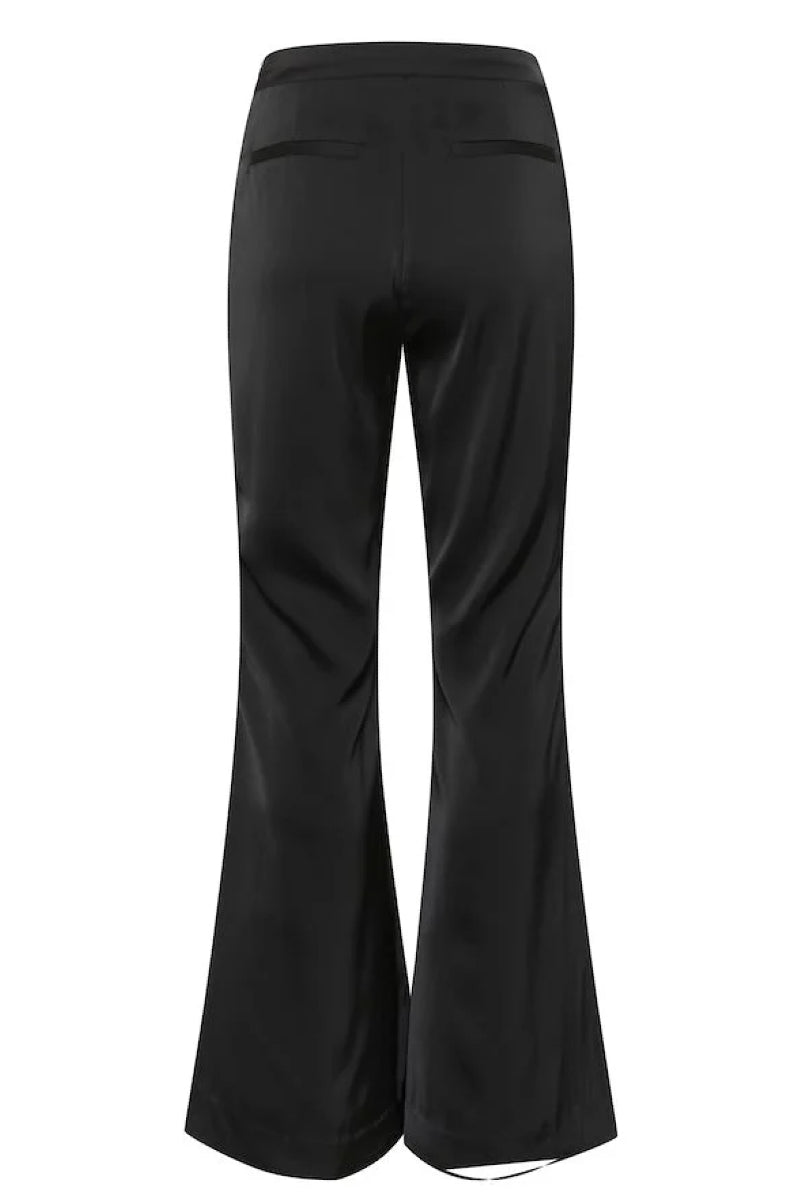 Gestuz HarperGZ HW flared pants - black