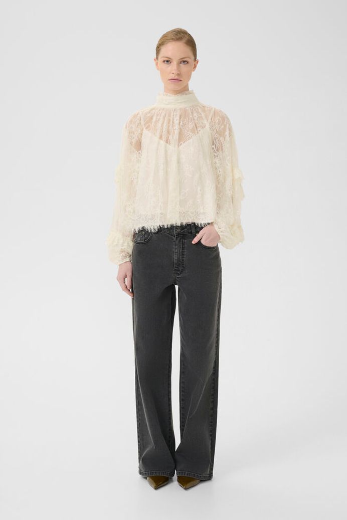 Gestuz GZlami blouse - egret