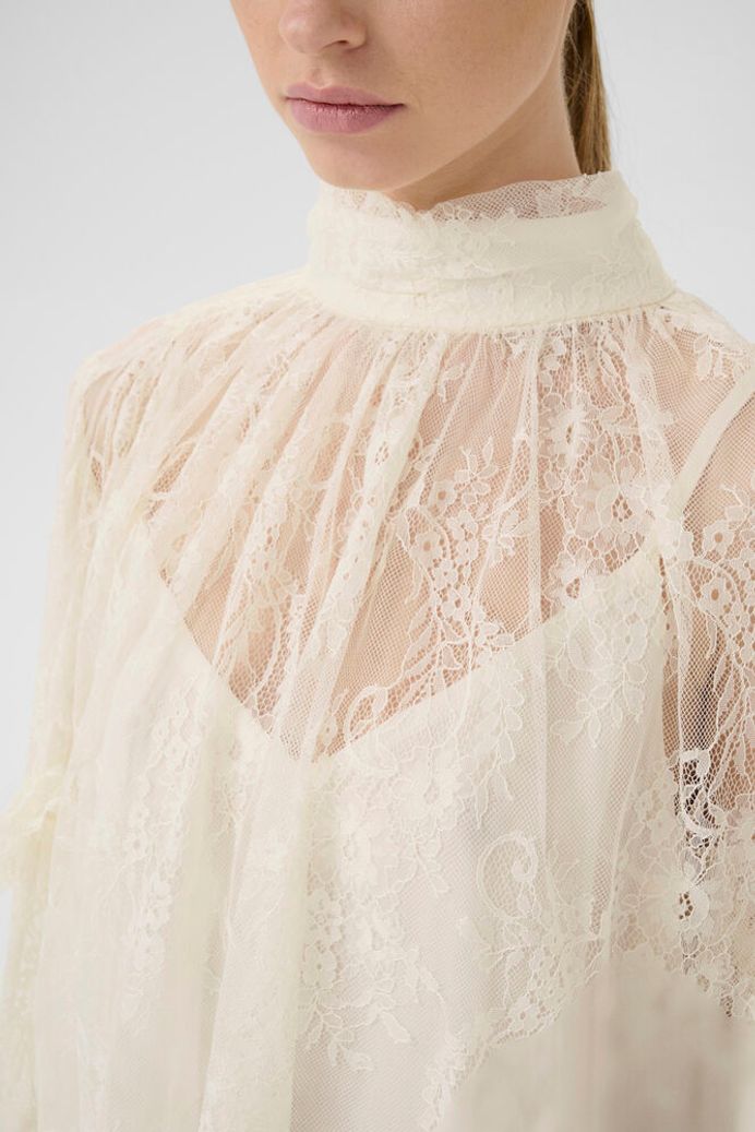 Gestuz GZlami blouse - egret