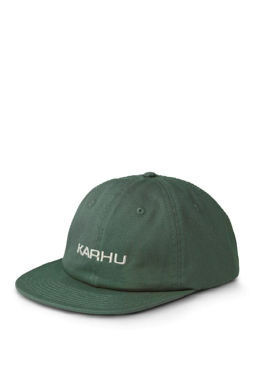 Karhu Logo Cap - dark forest / foggy dew