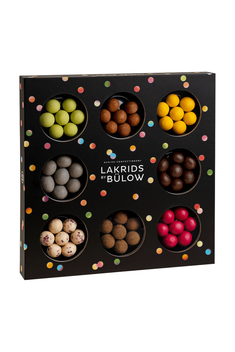 Lakrids by Bülow Celebration Selection Box – suklaalakritsilajitelma 325 g.