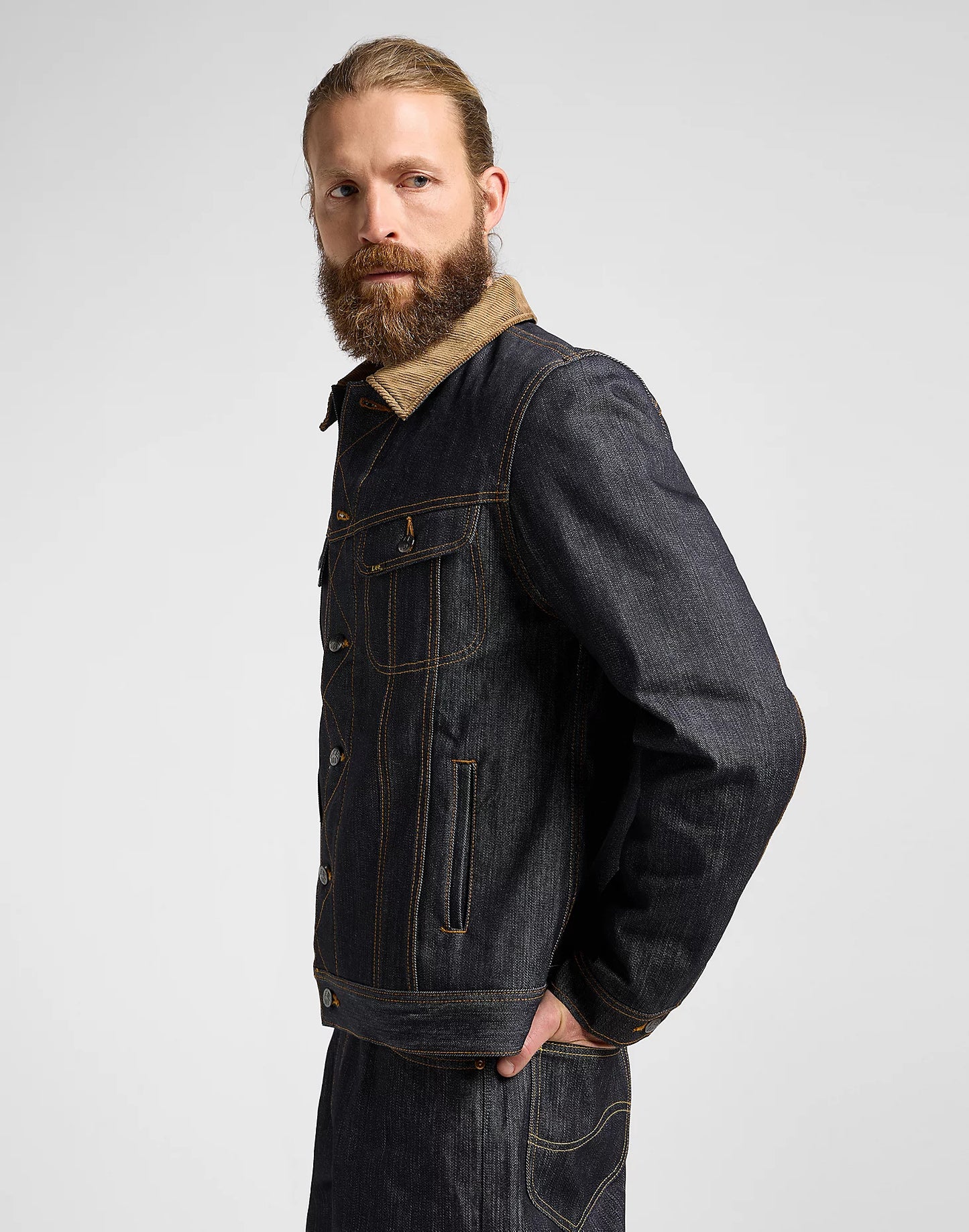 Lee 101 Storm Rider jacket - dry blue