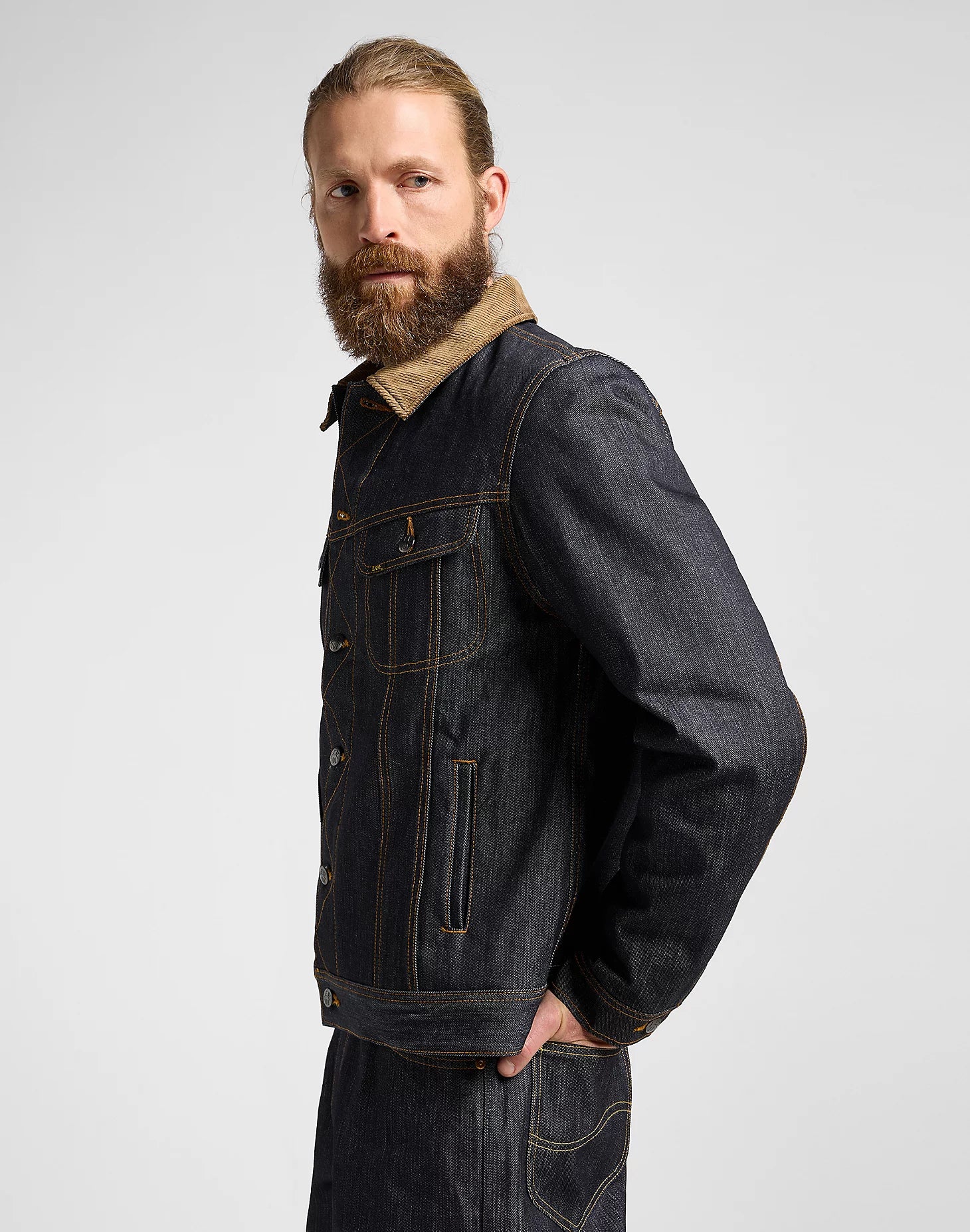 Lee 101 Storm Rider jacket - dry blue