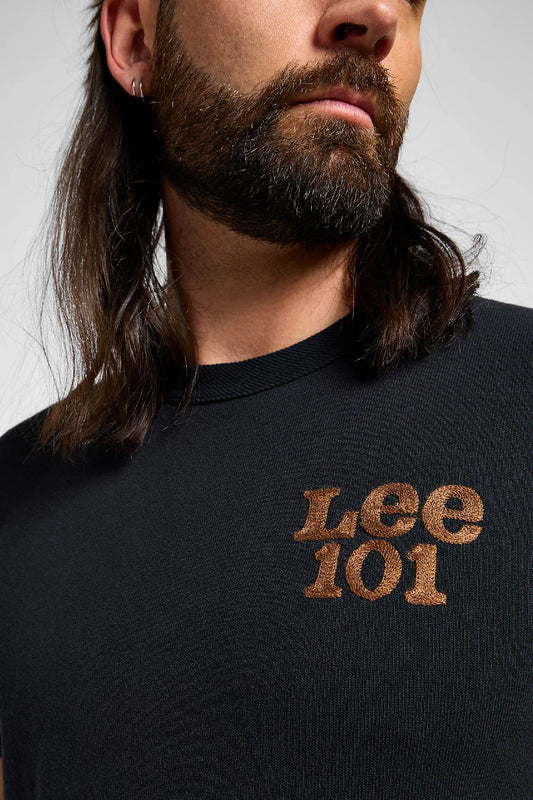 Lee 101 Tee  T-shirt - unionall black