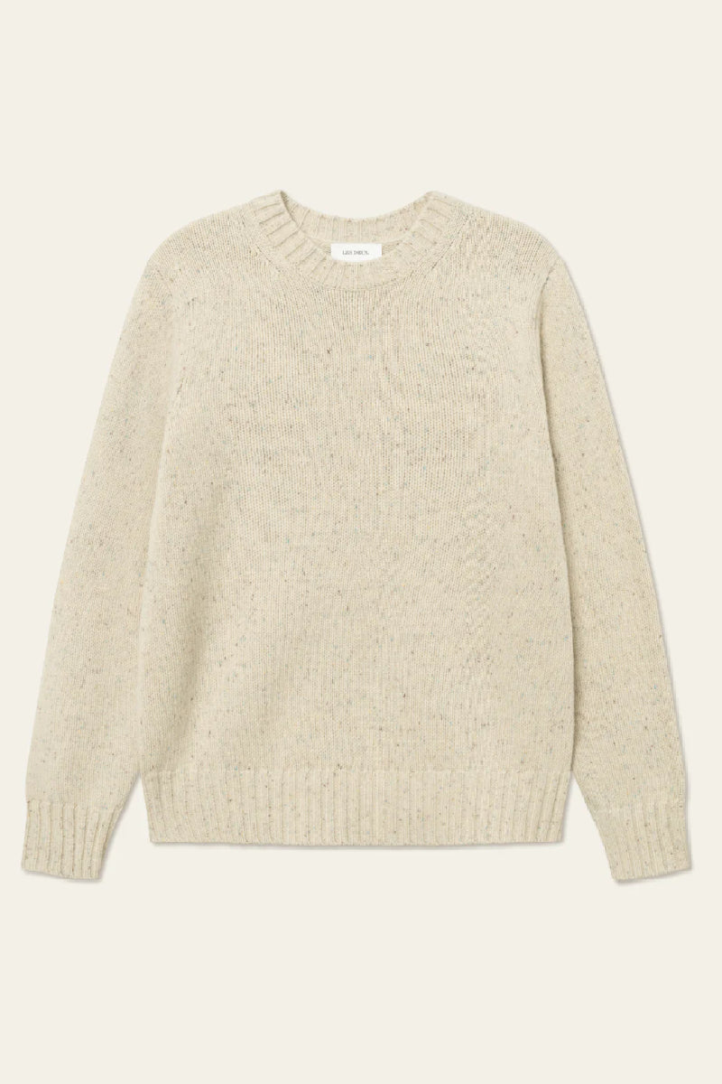 Les Deux Gary Fleck Wool Roundneck - Light sand