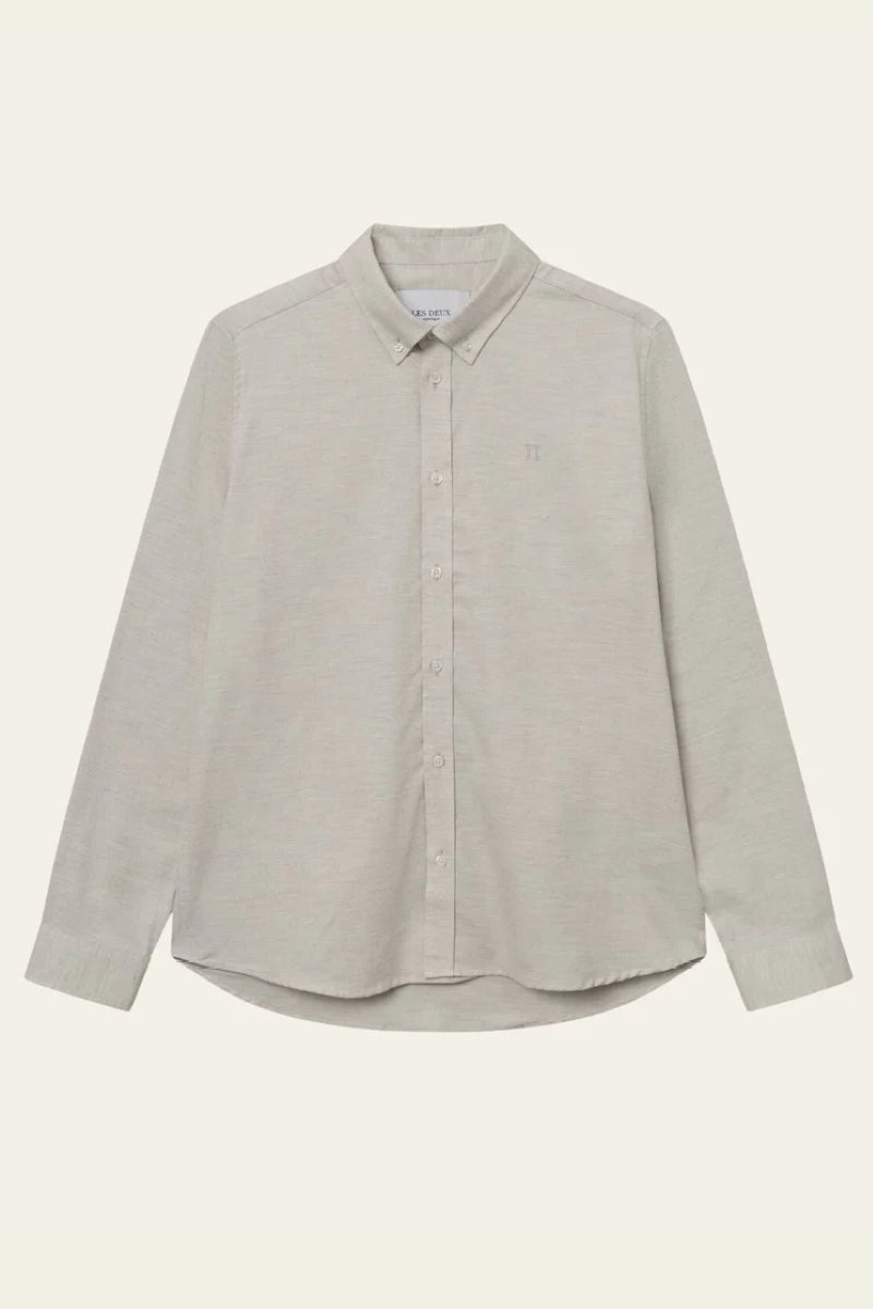 Les Deux Desert Reg shirt - snow melange