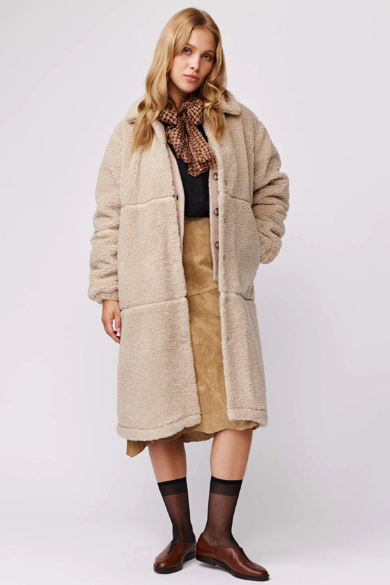 Makia Alina Coat - off white
