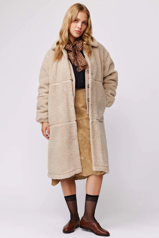Makia Alina Coat - off white