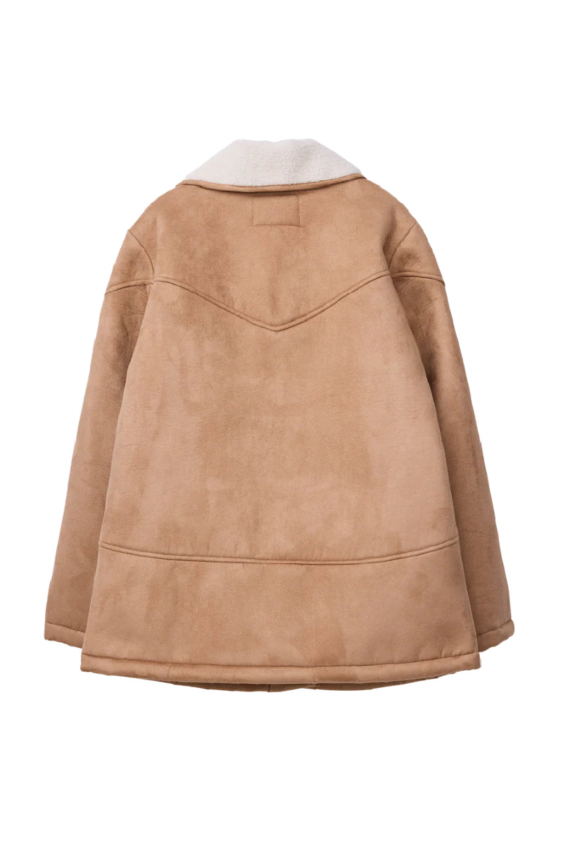 Makia Hazel Coat - camel