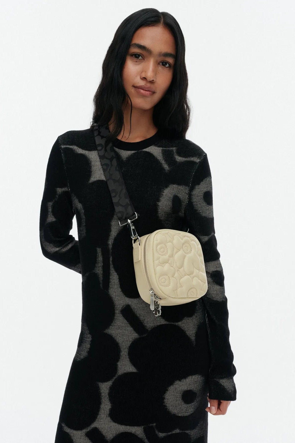 Marimekko Baby Gratha Unikko olkalaukku - beige